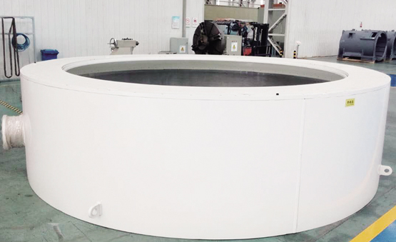 2MW直驱转子机壳